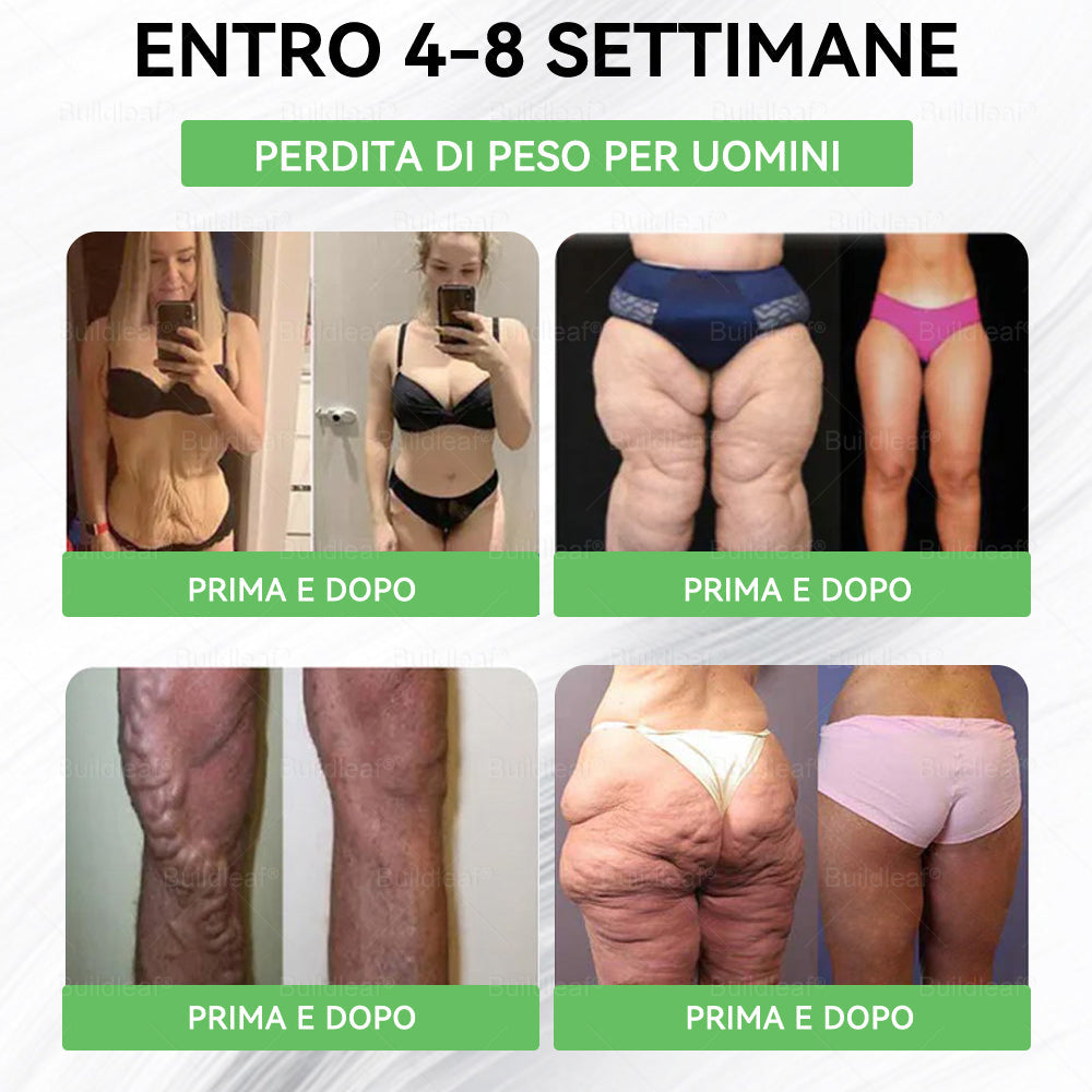 IT Negozio ufficiale | BuildLeaf® GLP-1 8-in-1 Fit & Vital Soluzione Orale (Solo una volta al giorno, cambiamenti visibili in 7 giorni) ✅ Per obesità, salute cardiovascolare, diabete, apnea notturna, salute intestinale, problemi articolari e altro